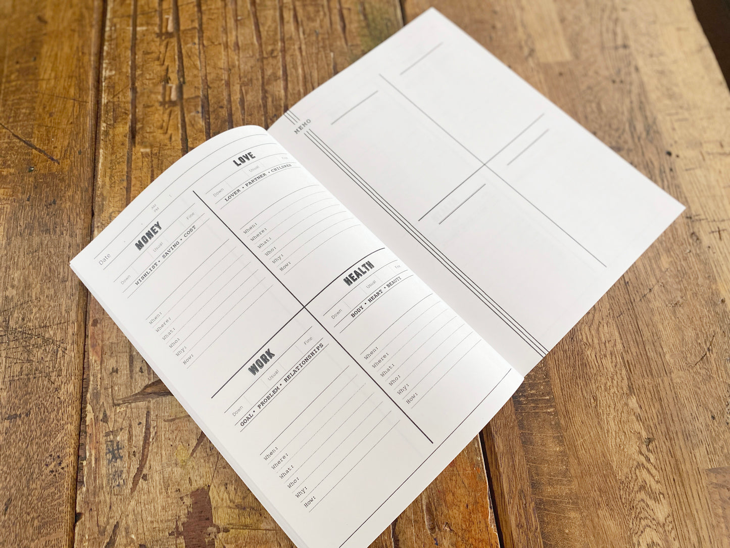 ジャーナリングノート じっくり取り組む5冊セット